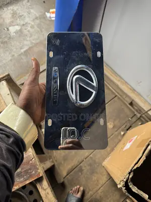 Plate Number Hanger With Light for Lexus