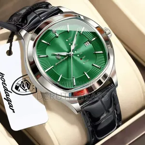 Poedagar Leather High Quality Unisex Watch