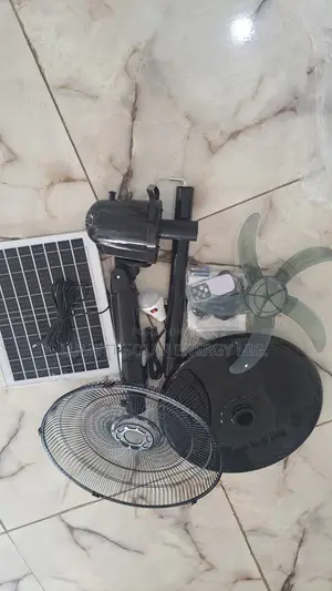 SPL Rechargeable Fan Solar Powered Cooling Fan