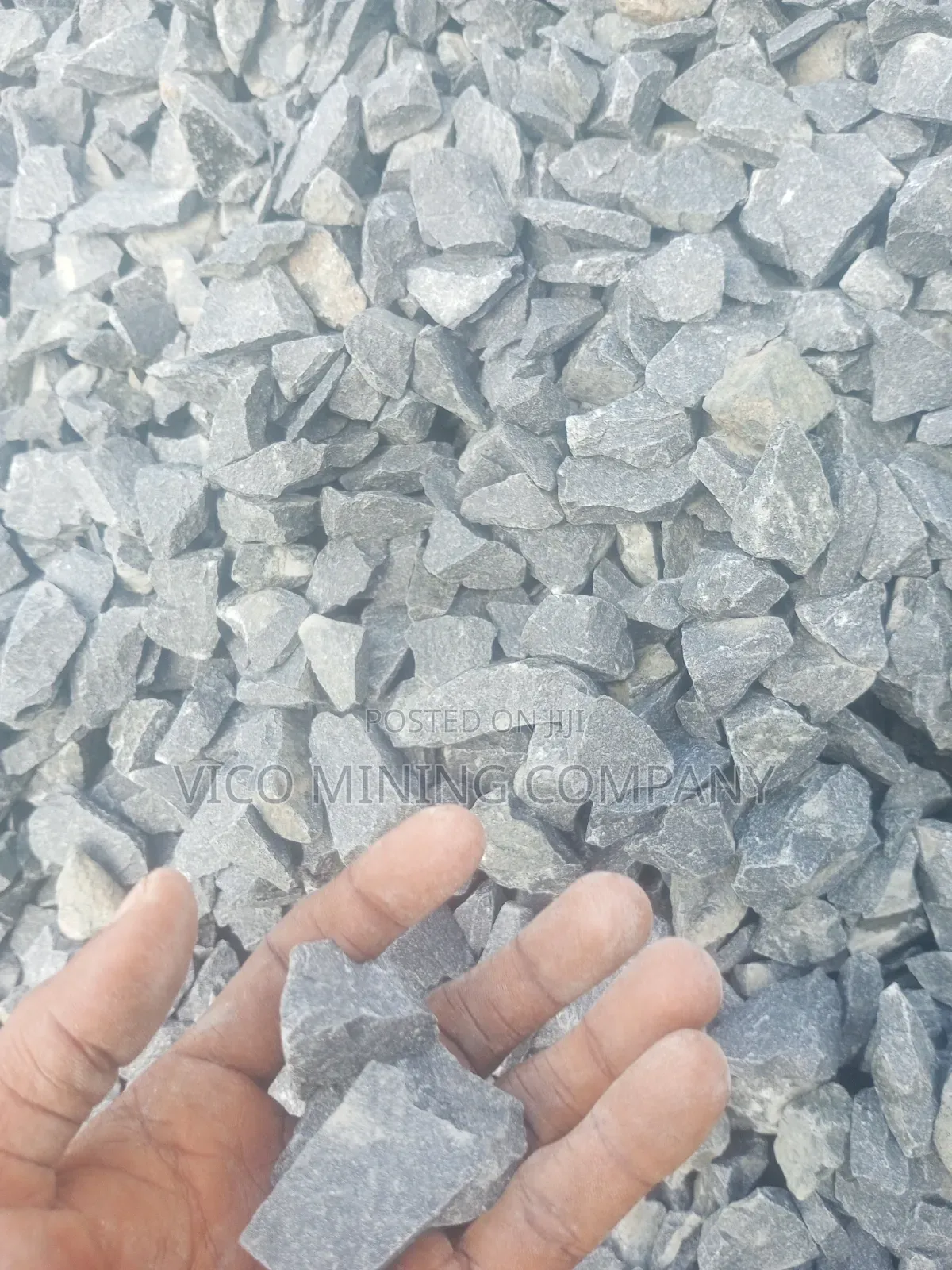 Granite Chippings Bulk Pay on Delivery Site.