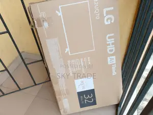 LG 32" Smart TV – Netflix, YouTube Wi-Fi Ready