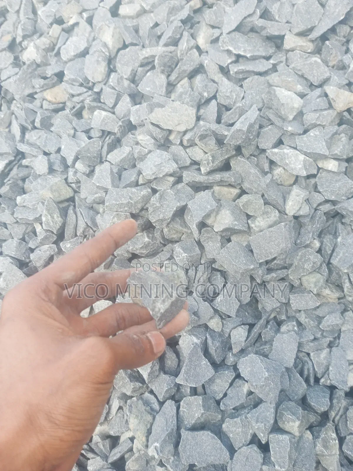 Granite Chippings Bulk Pay on Delivery Site.