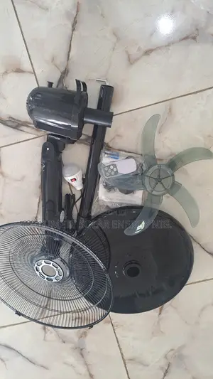 Charging Capability SPL Solar Powered Rechargeable Fan for Nigerian Ho