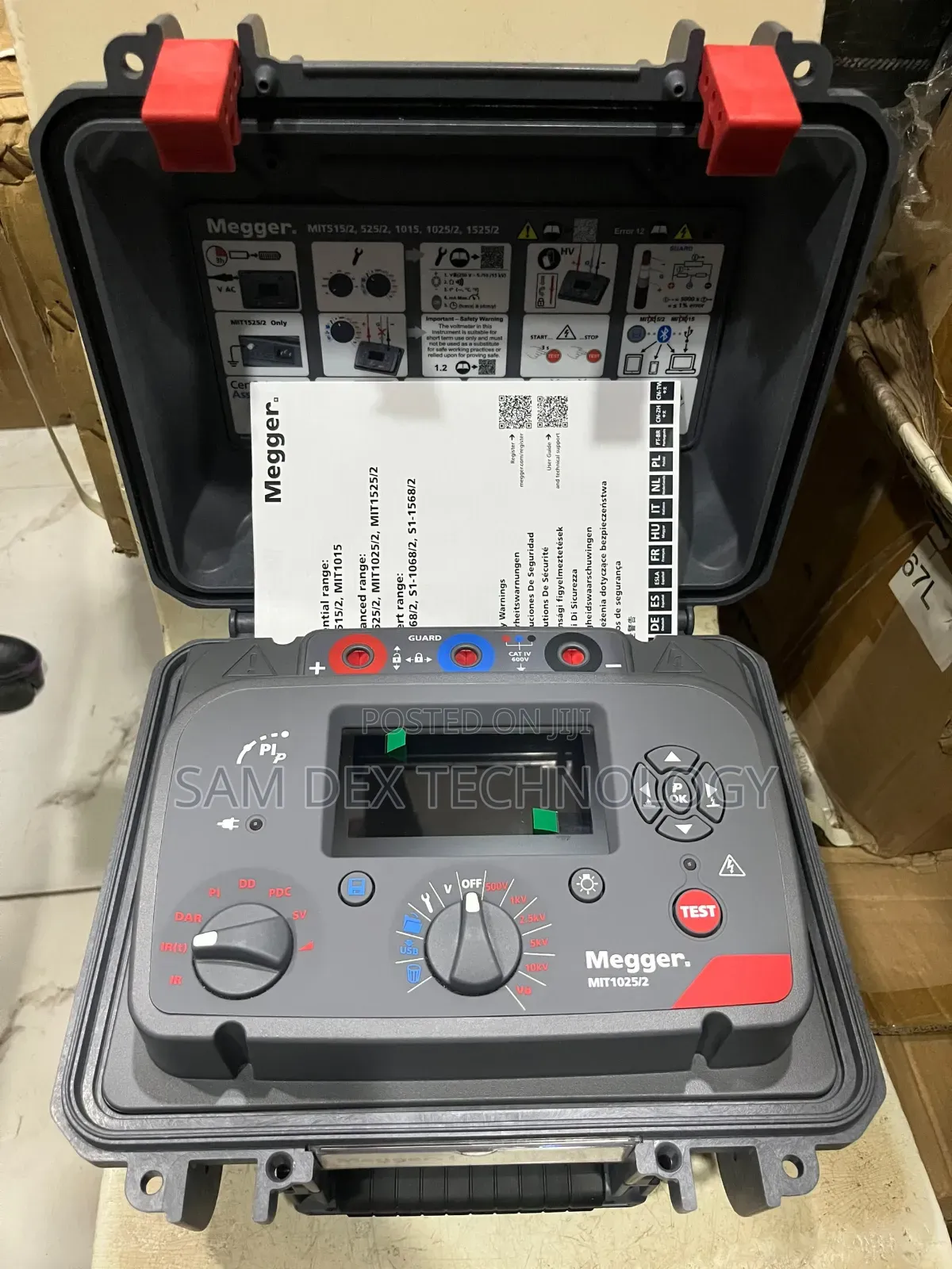 Megger Mit1025/2 10Kv Insulation Resistance Tester