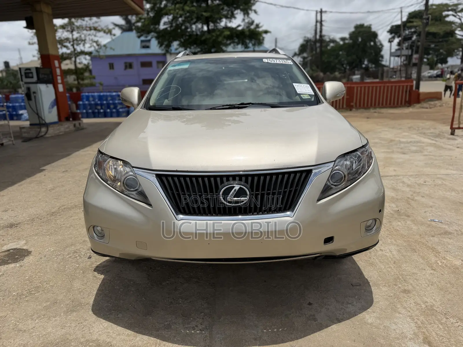 Lexus RX 350 2011 Gold