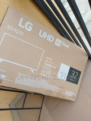 LG 32" Smart TV – Clear Sound, Sharp Picture