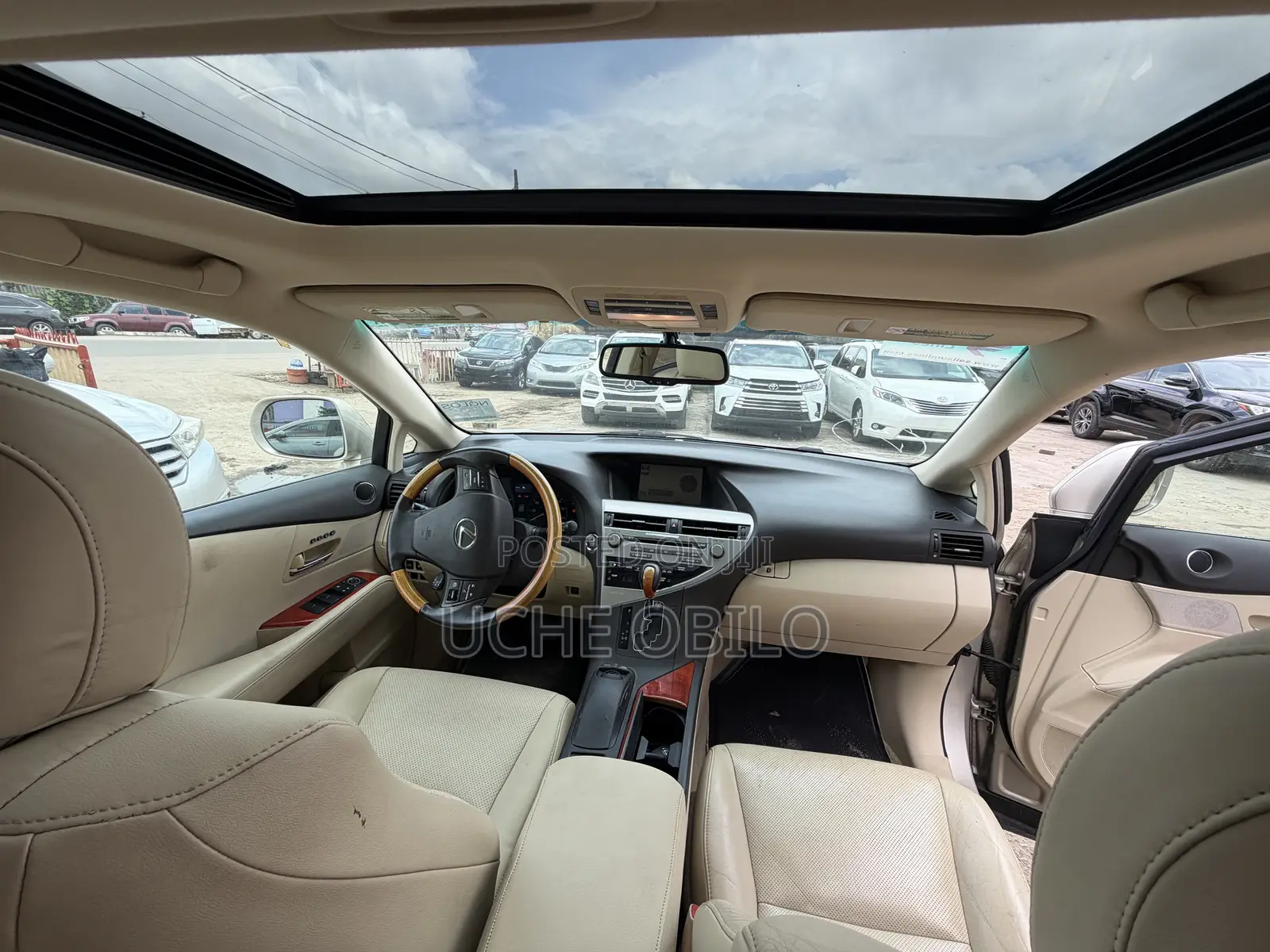 Lexus RX 350 2011 Gold