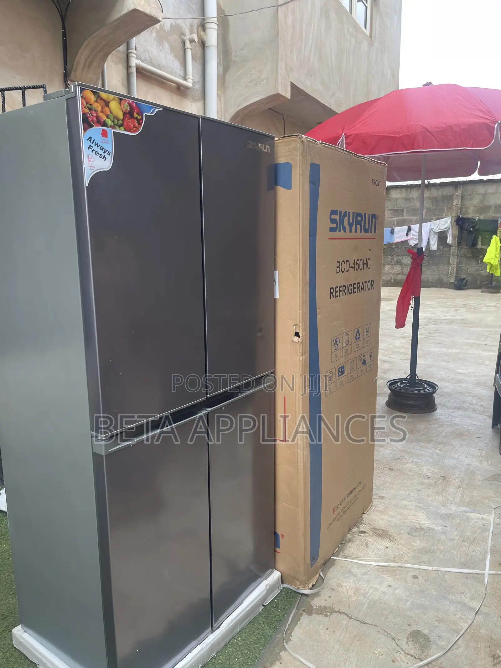 Skyrun 450L Multi-Compartment Fridge