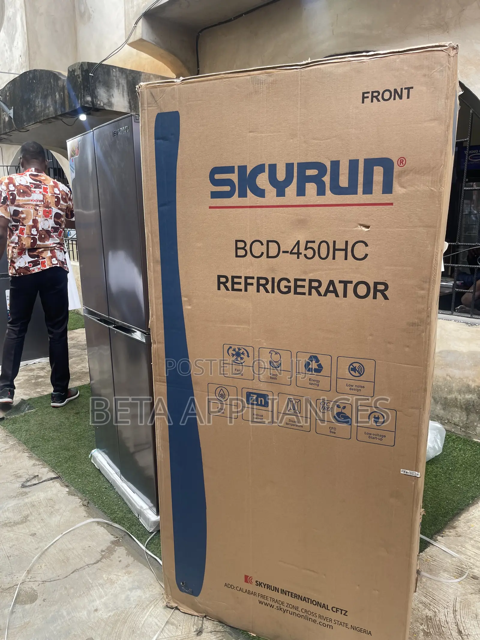 Skyrun 450L Multi-Compartment Fridge