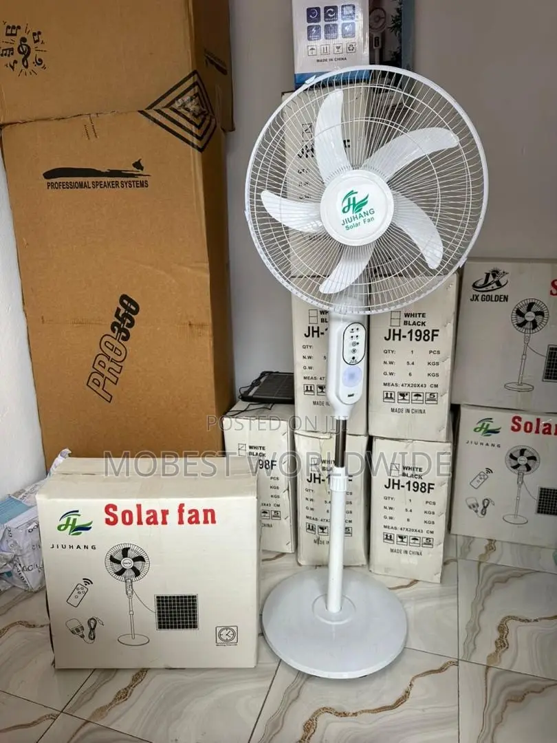 Jiuhang Solar Fan J-198f