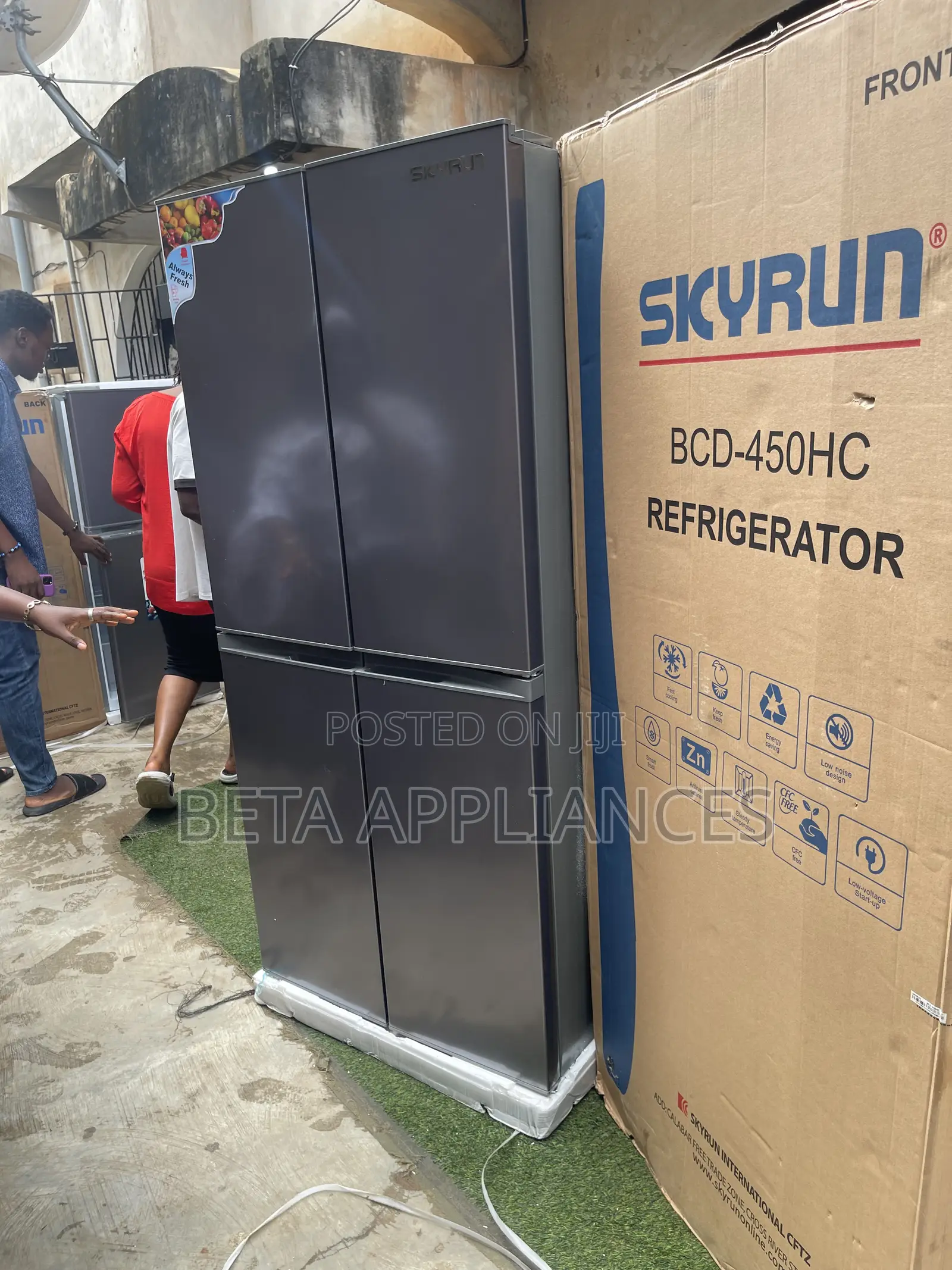 Skyrun 4-Door Large Capacity Refrigerator
