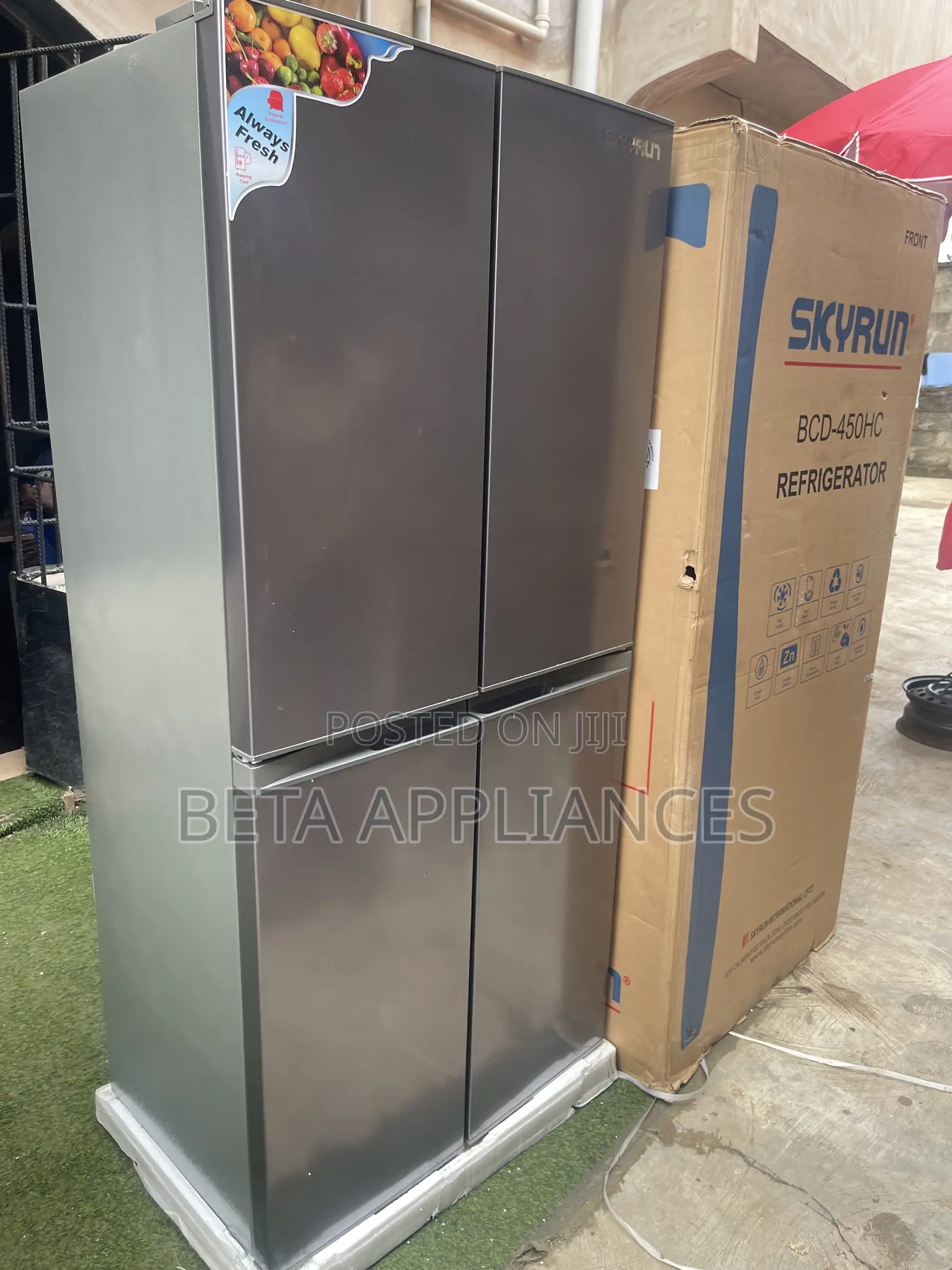 Skyrun 4-Door Large Capacity Refrigerator