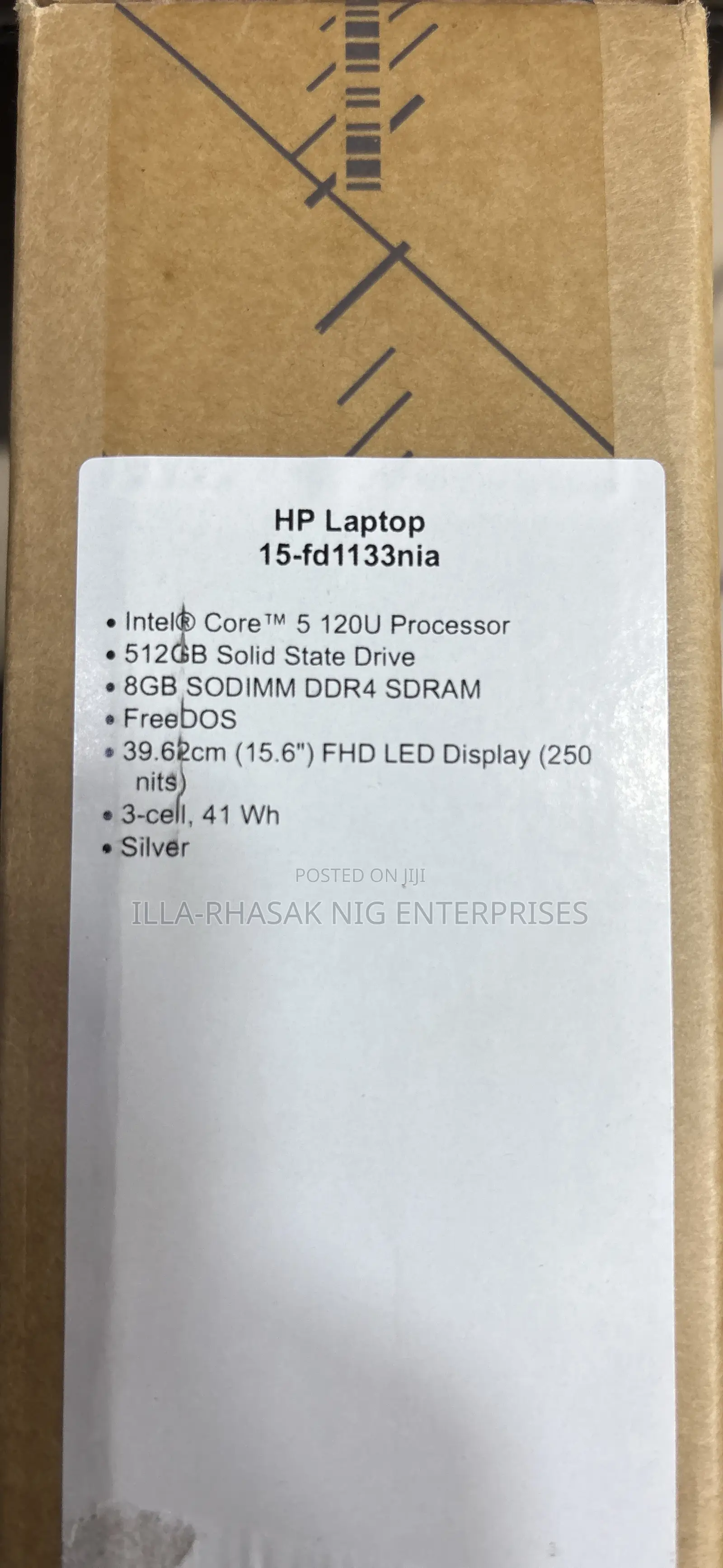 New Laptop HP 15 8GB Intel Core 5 SSD 512GB