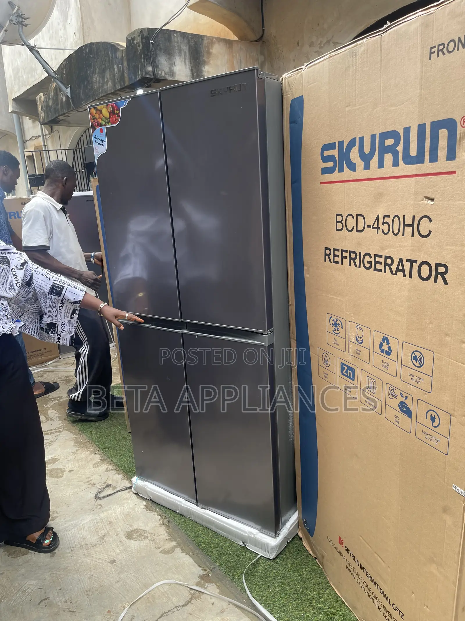 Skyrun BCD-450HC 4-Door Cooling System