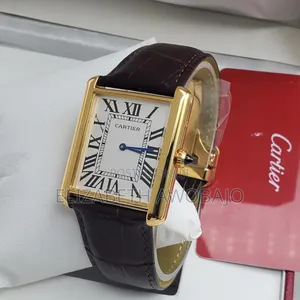 Original Cartier TANK Leather