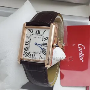 Original Cartier TANK Leather