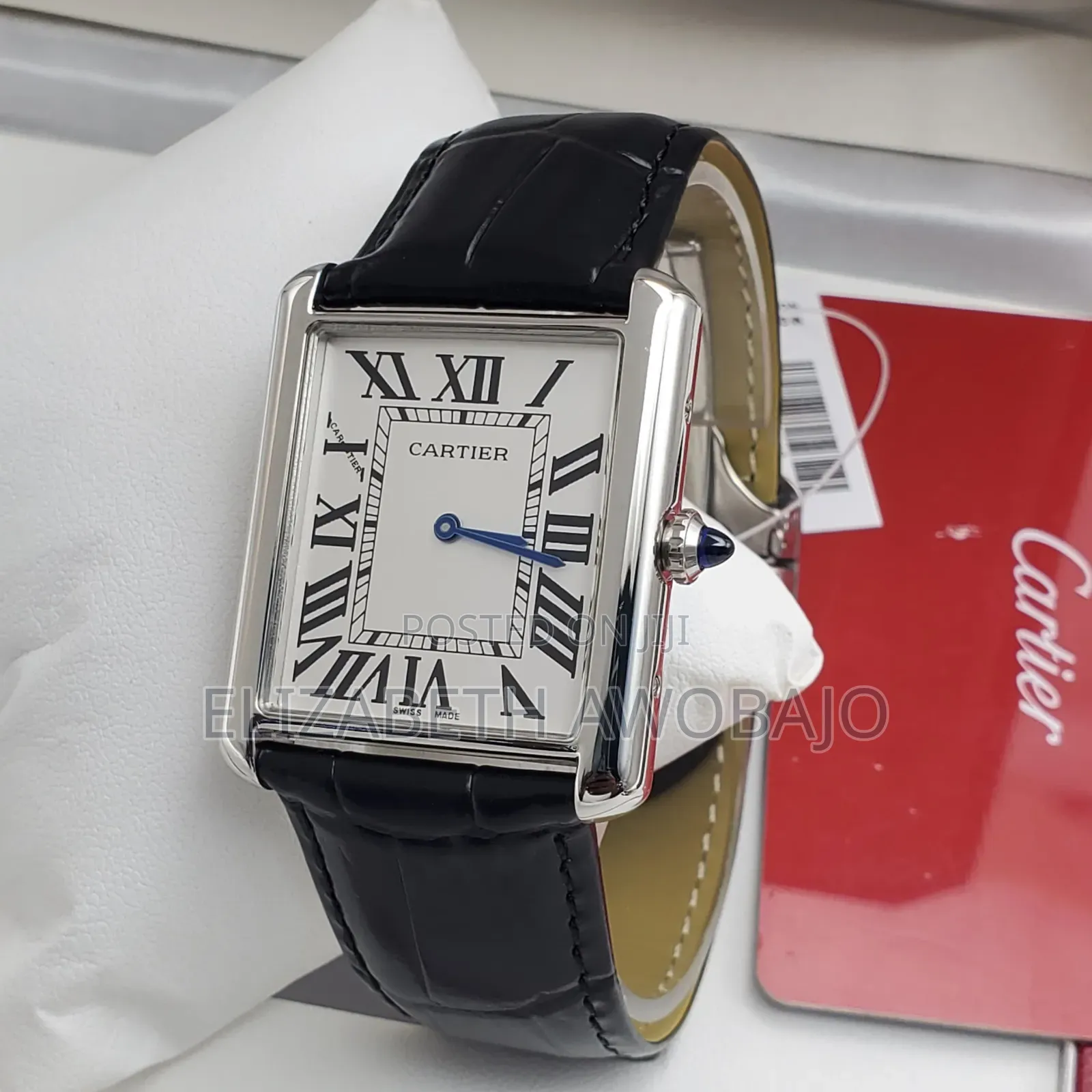 Original Cartier TANK Leather