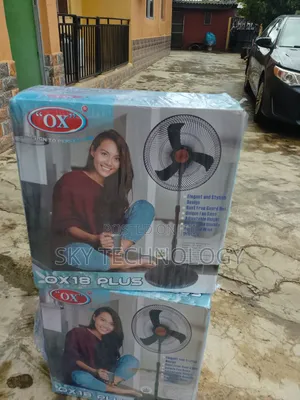 OX 18" Plus Standing Fan – Powerful Cooling Quiet Operation