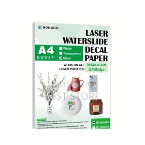 A4 Laser Waterslide Decal Transfer Paper