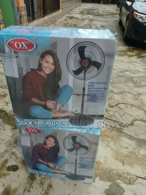 OX 18-Inch Plus Standing Fan With Adjustable Height