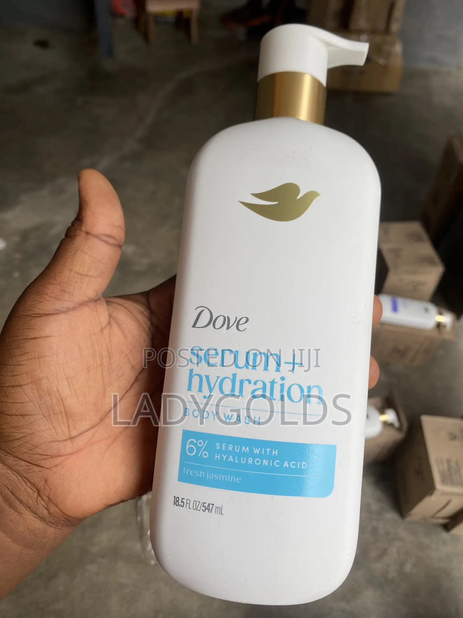 Original Dove Serum+ Glow Recharge Body Wash 547mld