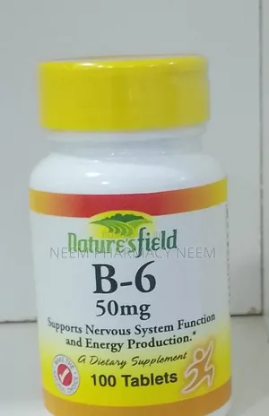 Nature's Field Vitamin B-6 50mg