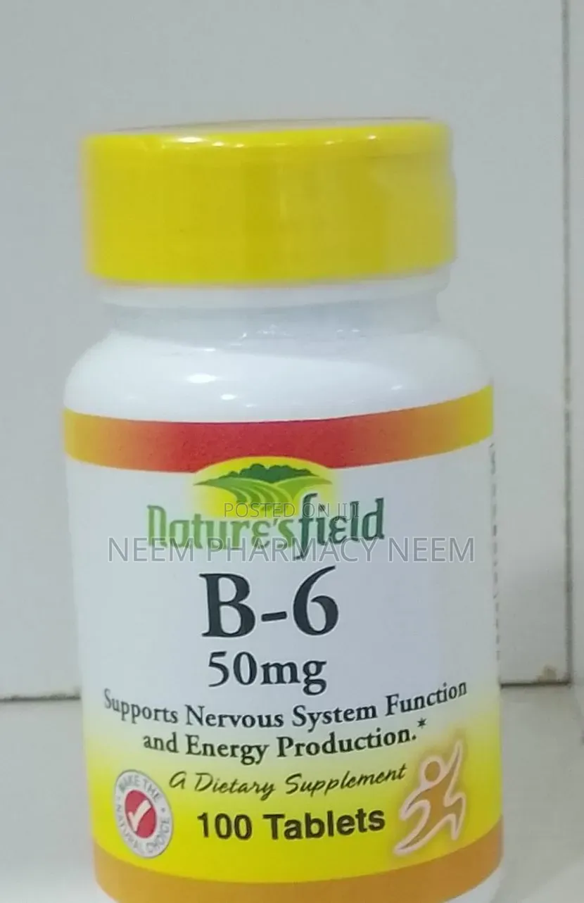 Nature's Field Vitamin B-6 50mg