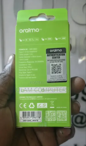 Oraimo Digital Type-C Plug Conch 2C OEP-320C