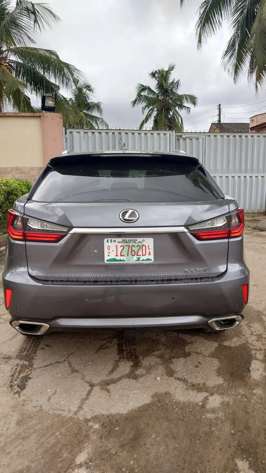 Lexus RX 2018 Gray