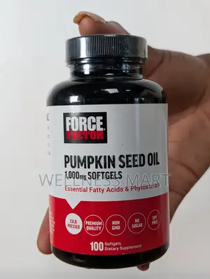 Force Factor Pumpkin Seed Oil 100 Softgels| Prostate Support