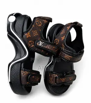 Luxury LV Monogram Archlight Chunky Platform Sandals for Ladies