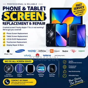 Phone Tablet Screen Replacement | iPhone, Samsung, Tecno, Infinix