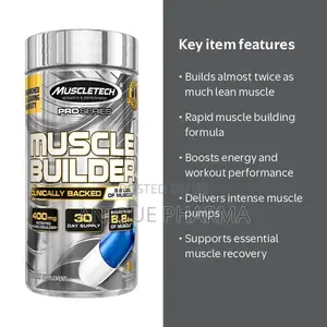 Pro Series Muscle Builder Rapid-Release 400 Mg Capsules, 30 Ct