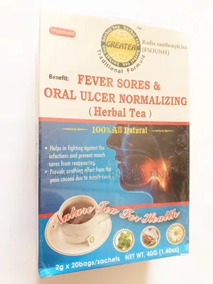Fever Sores Oral Ulcer Normalizing Herbal Tea (Improved)