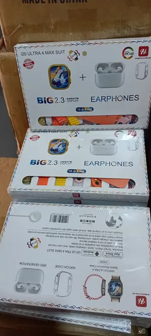 I20 Ultra 4 MAX SUIT 10in1set Smartwatch With 7 Straps 49mm