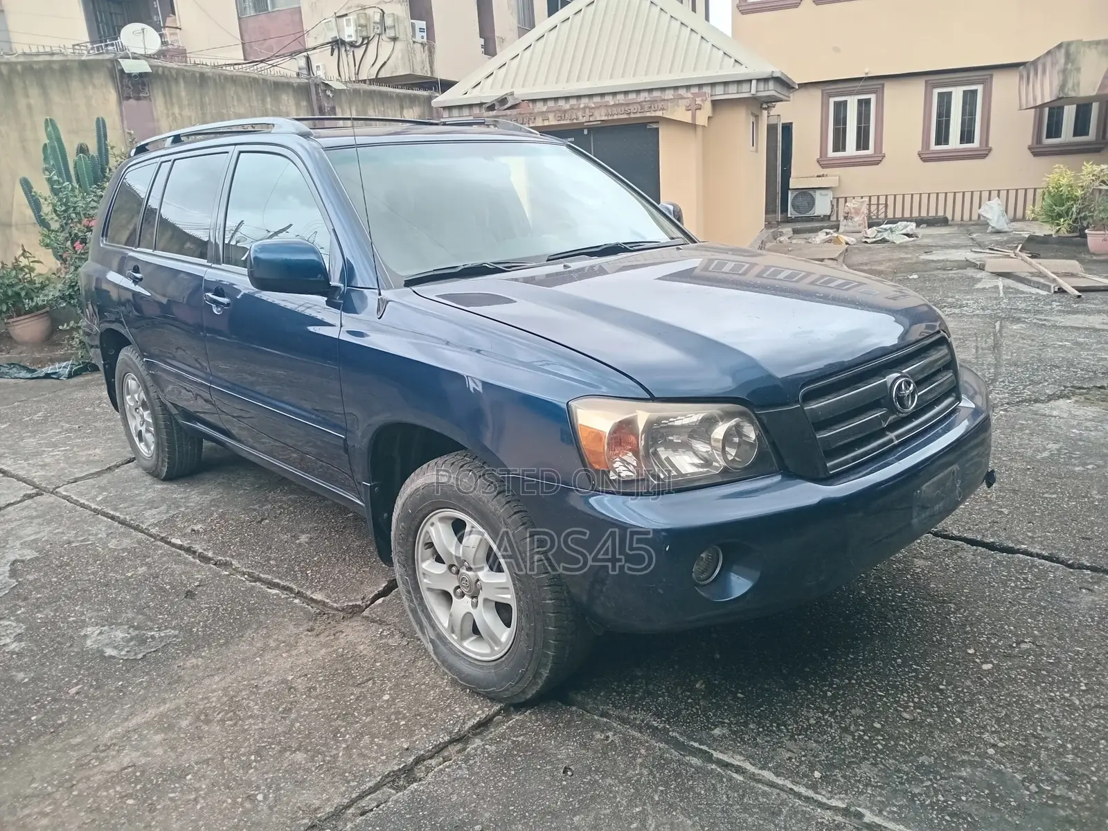 Toyota Highlander 2005 Blue