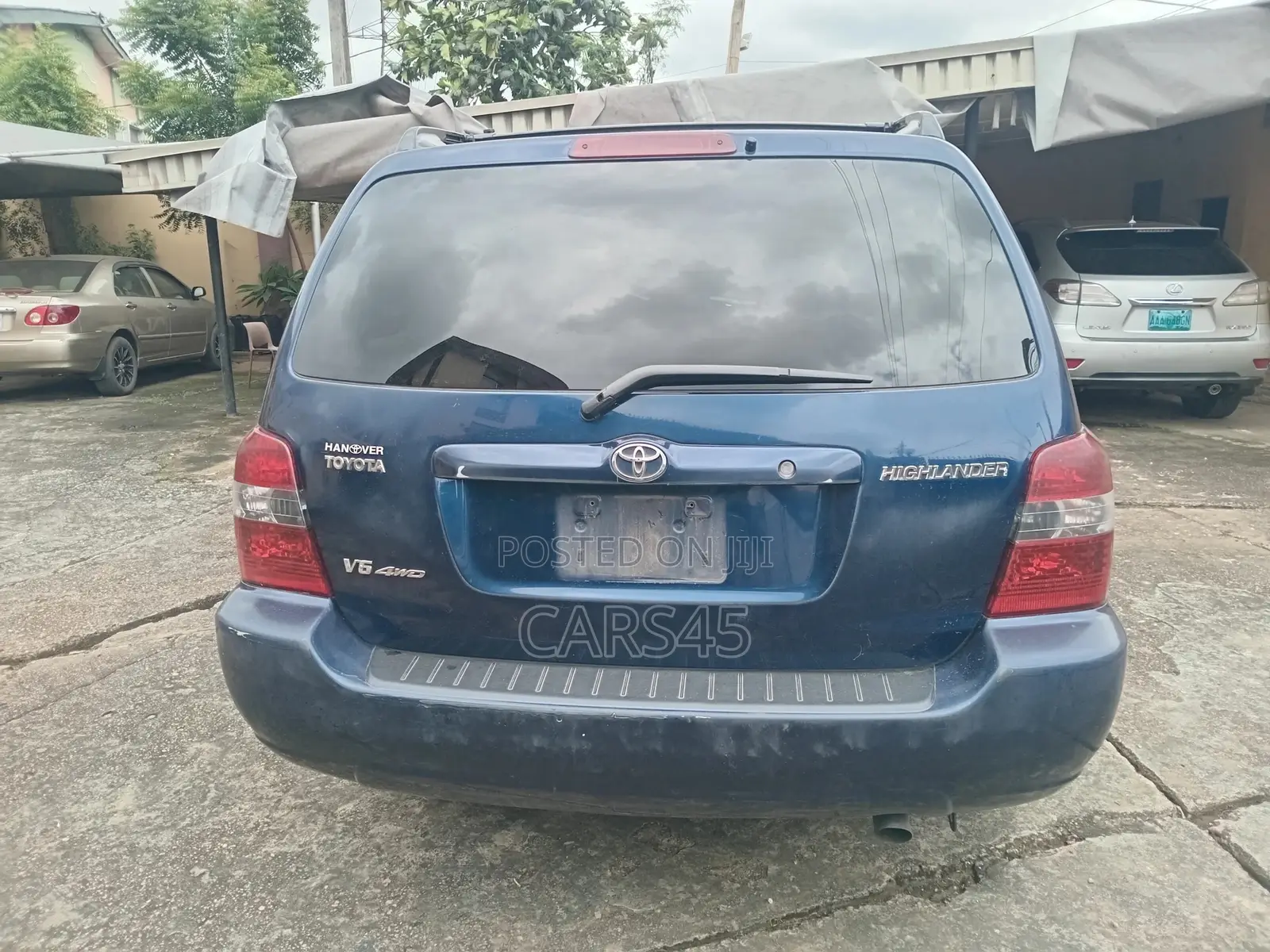 Toyota Highlander 2005 Blue