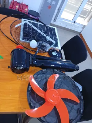 Solar Rechargeable Fan