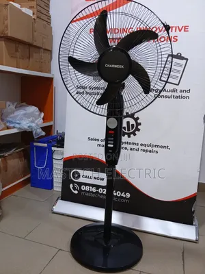 Solar Rechargeable Fan
