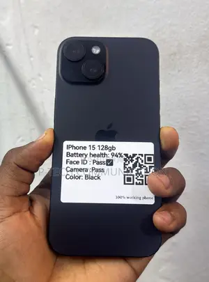 Apple iPhone 15 128 GB Black