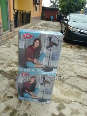 OX 18" Plus Standing Fan – 3-Speed Cooling Fan