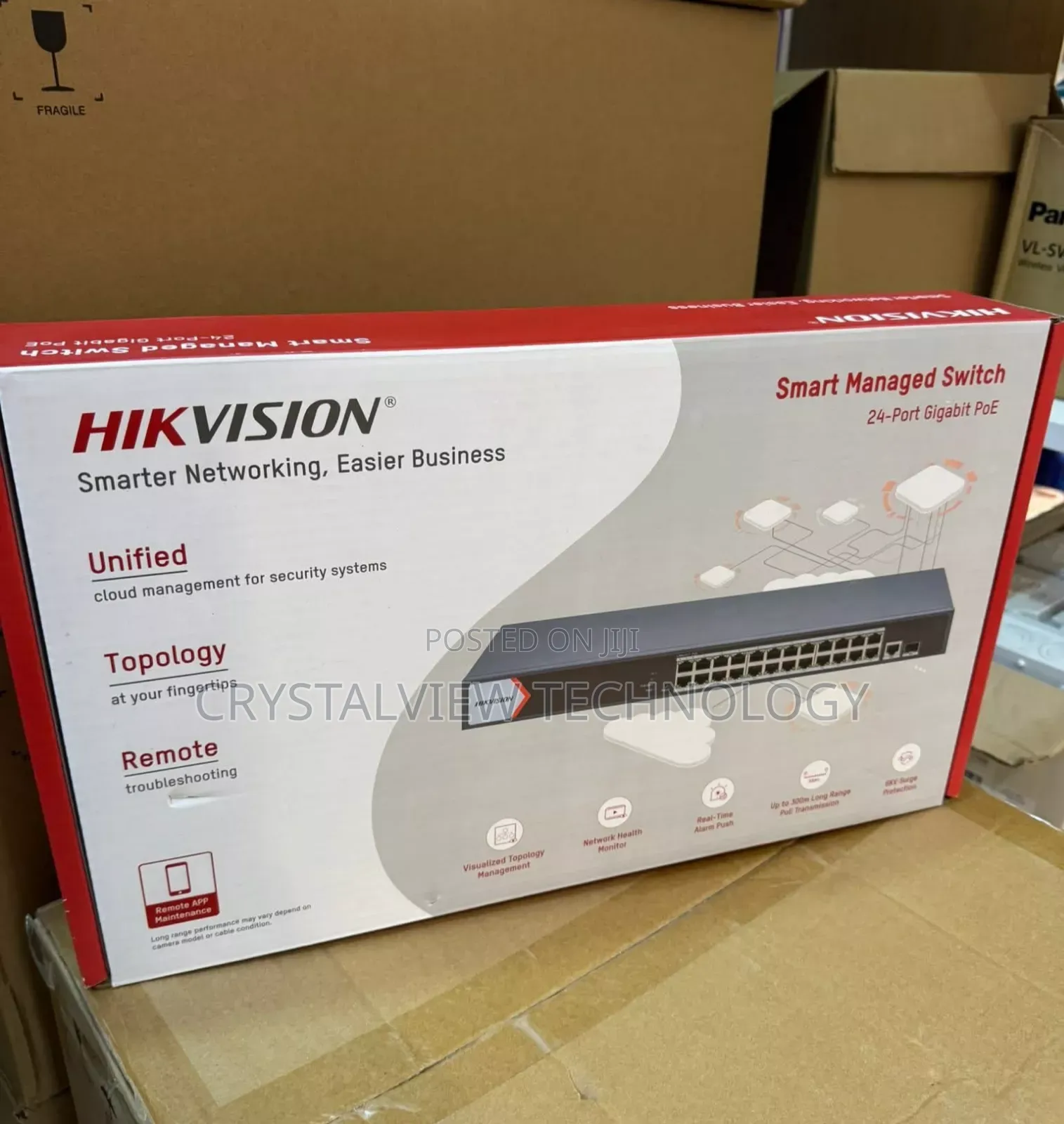 Hikvision 24port Gigabit PoE Switch