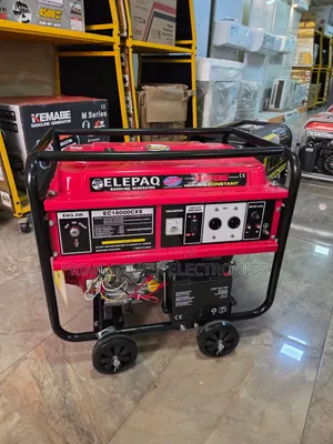 8kVA Elepaq Constant Petrol Generator for Heavy-Duty Use