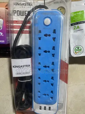 Kingastra 5-Way Power Extension Socket – Brand New