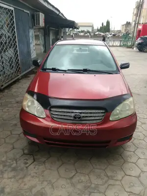 Toyota Corolla 2003 Red