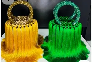 A Tassel Beaded Bag