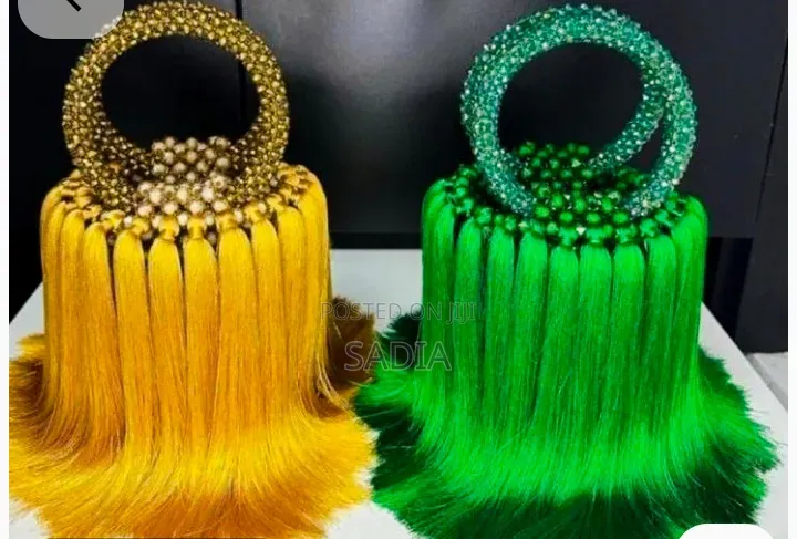 A Tassel Beaded Bag