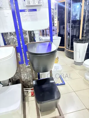 Sharp Black Wall Huge Wc