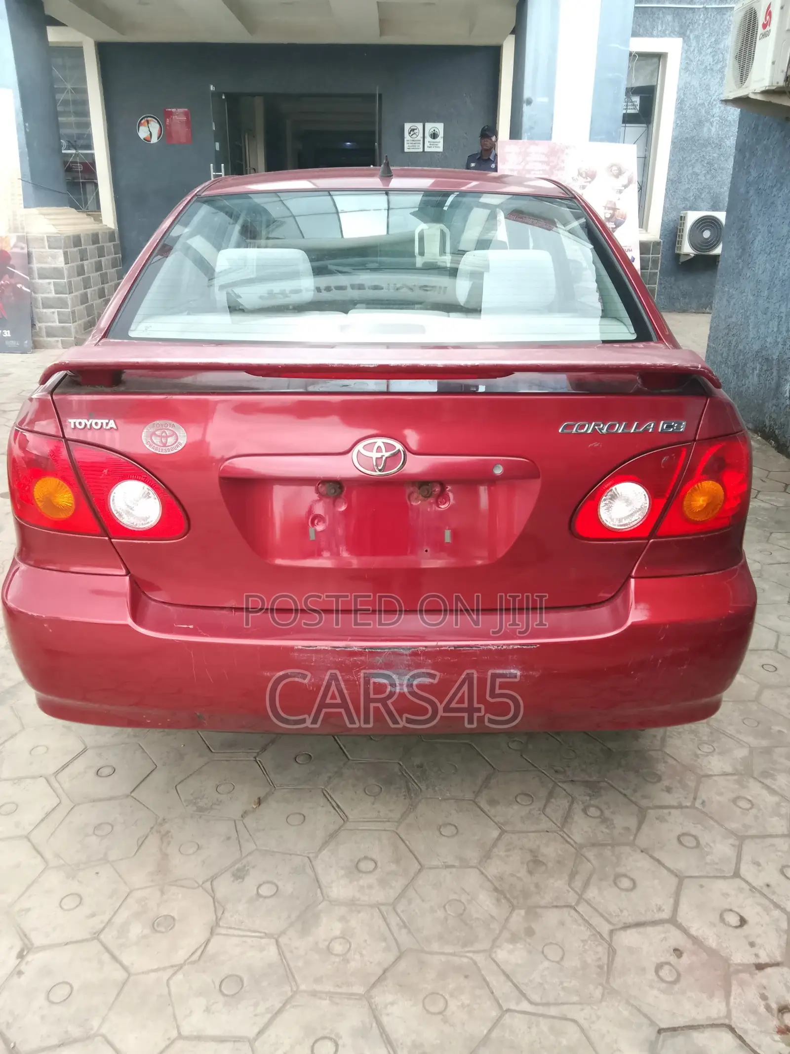 Toyota Corolla 2003 Red