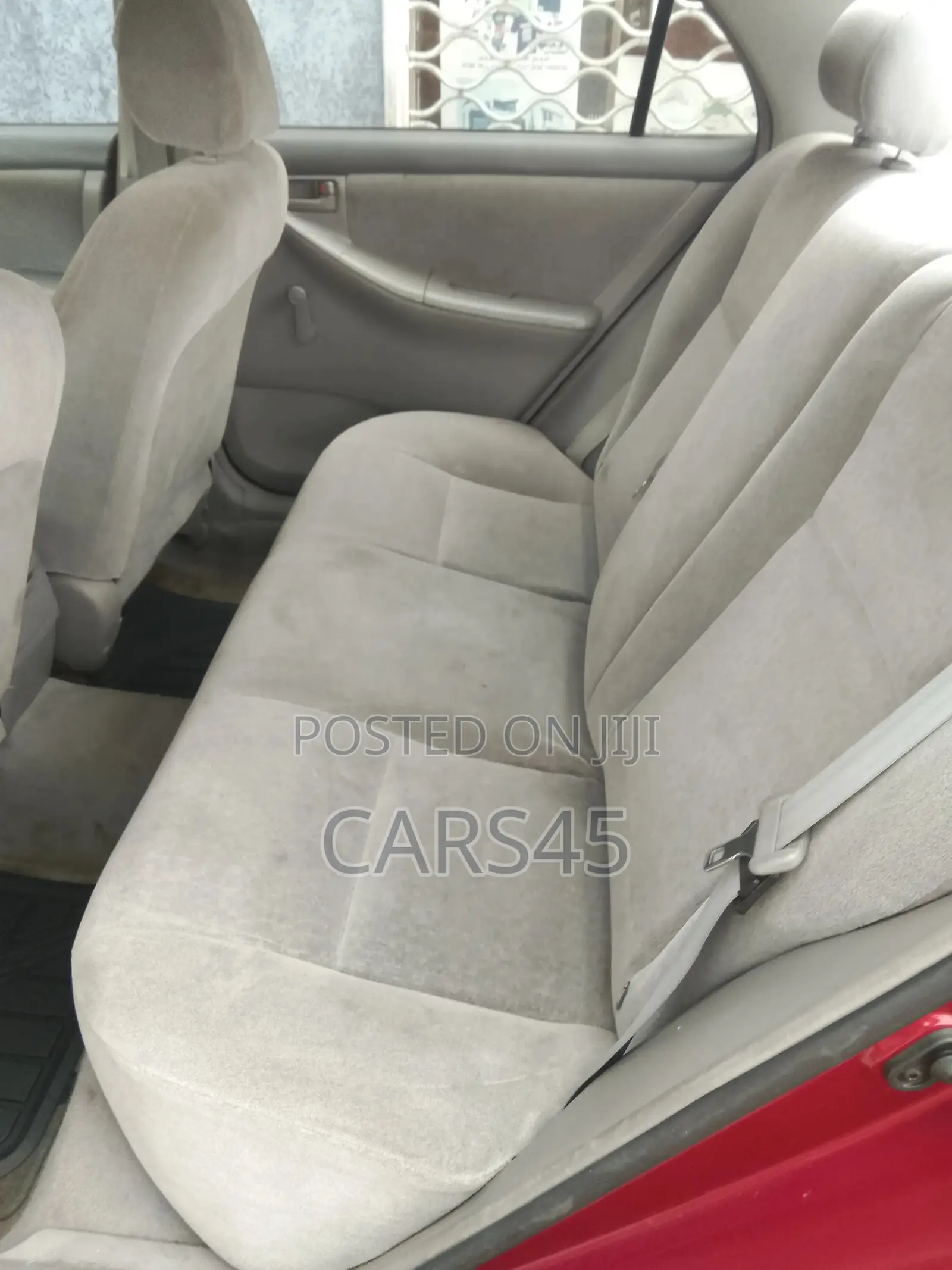 Toyota Corolla 2003 Red